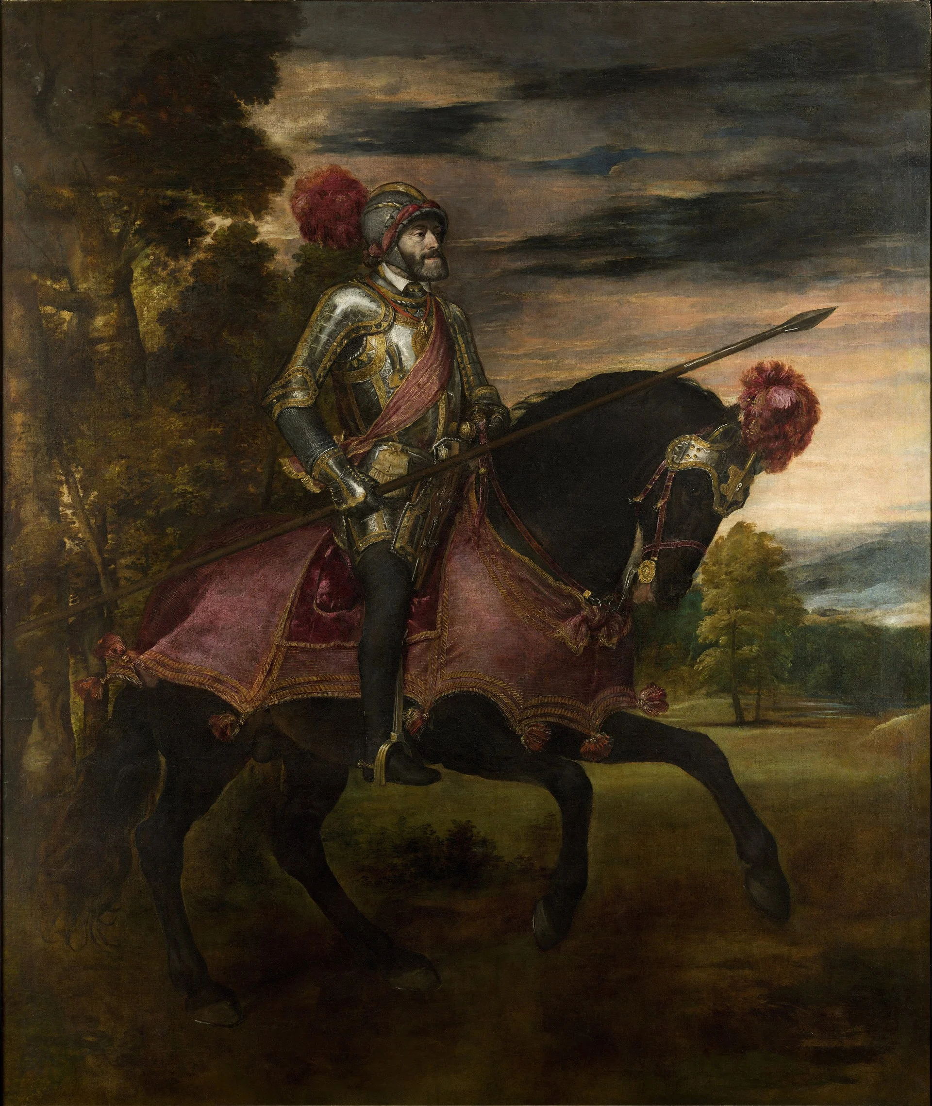 Charles V at Mühlberg: power is built literally — and it is still an observation of a person rather than a poster