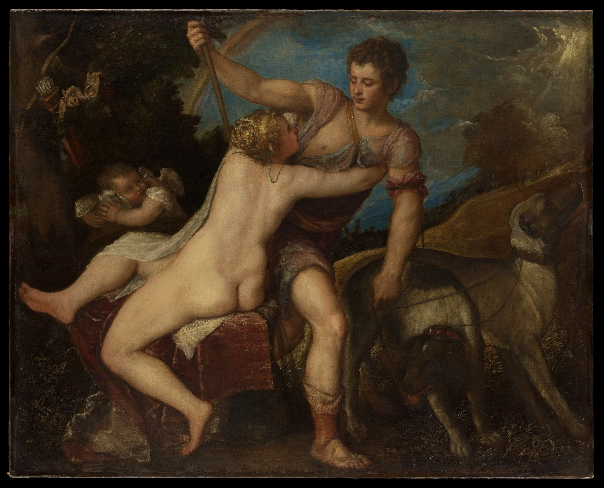 “Venus and Adonis” exists in several versions with varying degrees of the master’s involvement — the ordinary life of a large workshop