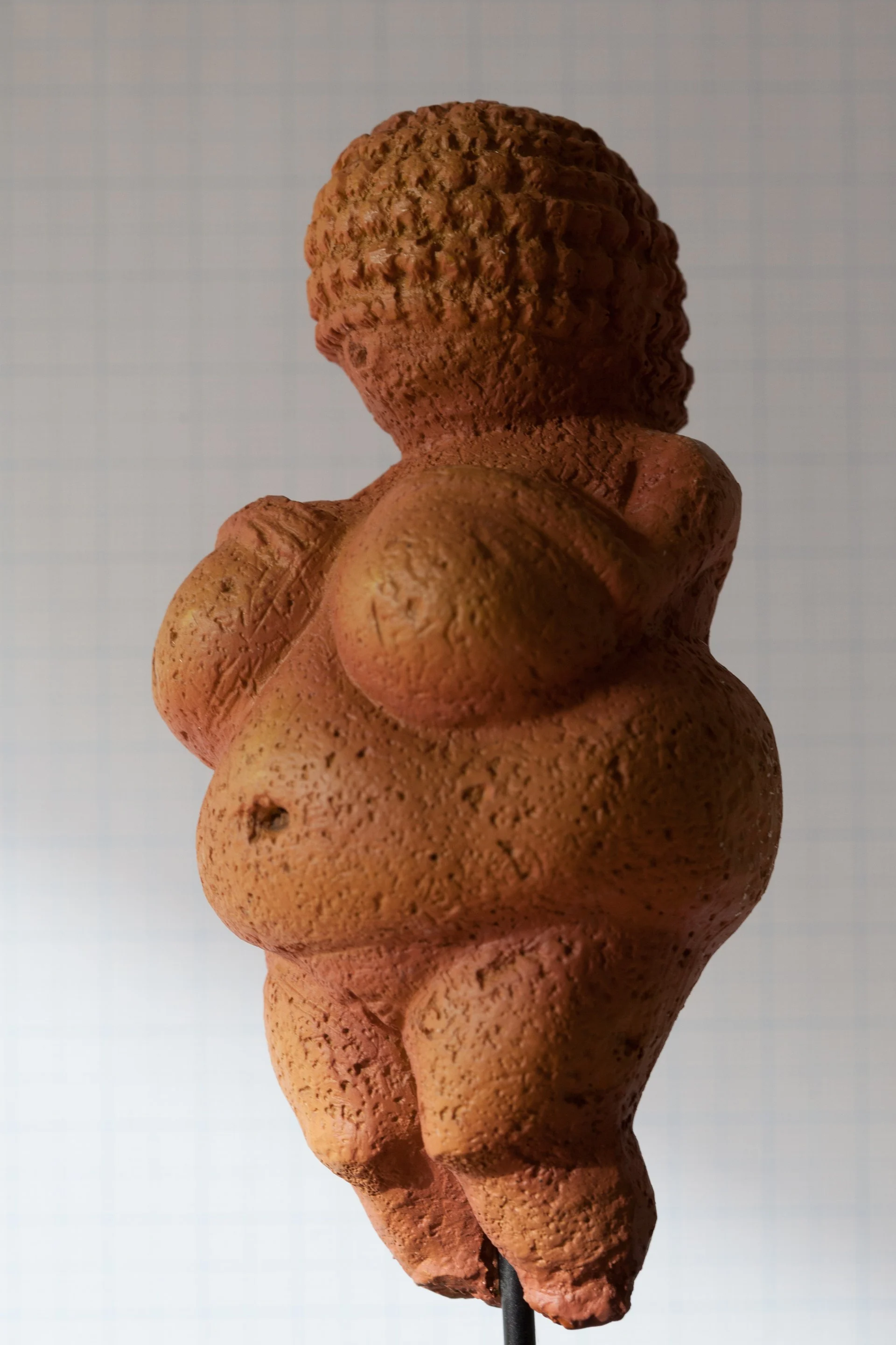 The Venus of Willendorf: a thing clearly not made for beauty in our sense — and it has reached us anyway